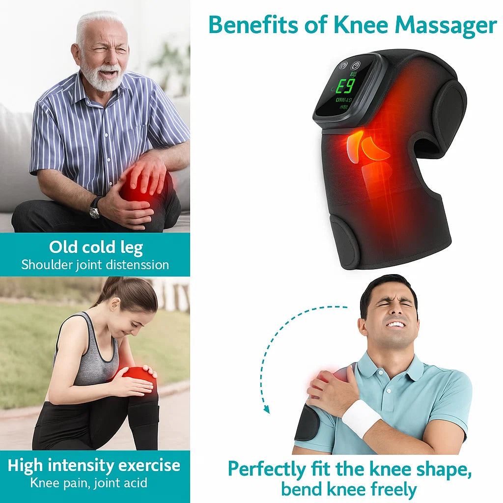 Electric Heating Knee, Shoulder And Elbow Massager