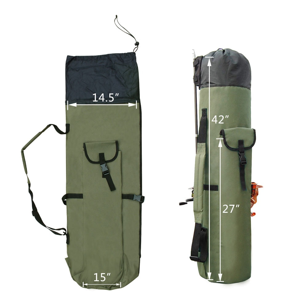 Fishing Rod Bag Case Fishing Tackle Tools Storage Bag