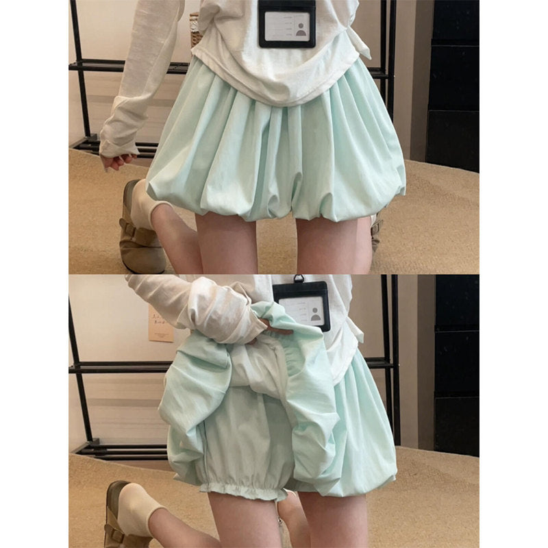 Puff Skirt Pants