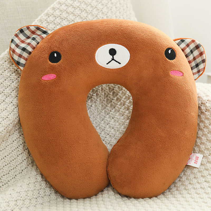U-shaped Neck Pillow Travel Car Portable for Neck Support