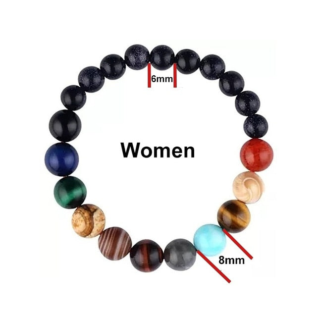 Natural Stone Chakra Attract Love Bracelet