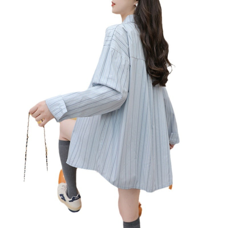 Long Sleeve Striped Shirt