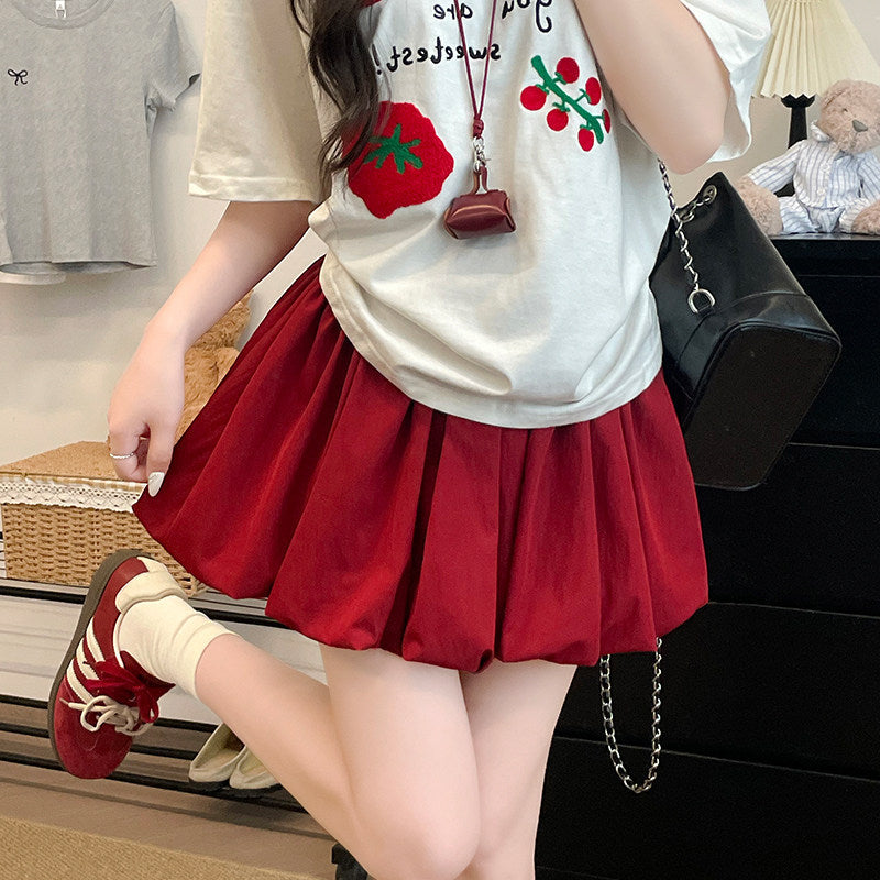 Puff Skirt Pants