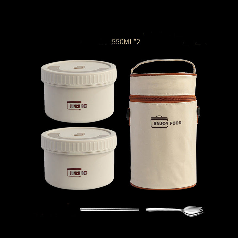 Lunch Box and Insulated Bag Bento Box Set