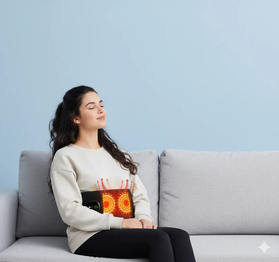 Electric Heating Waist Massage Belt