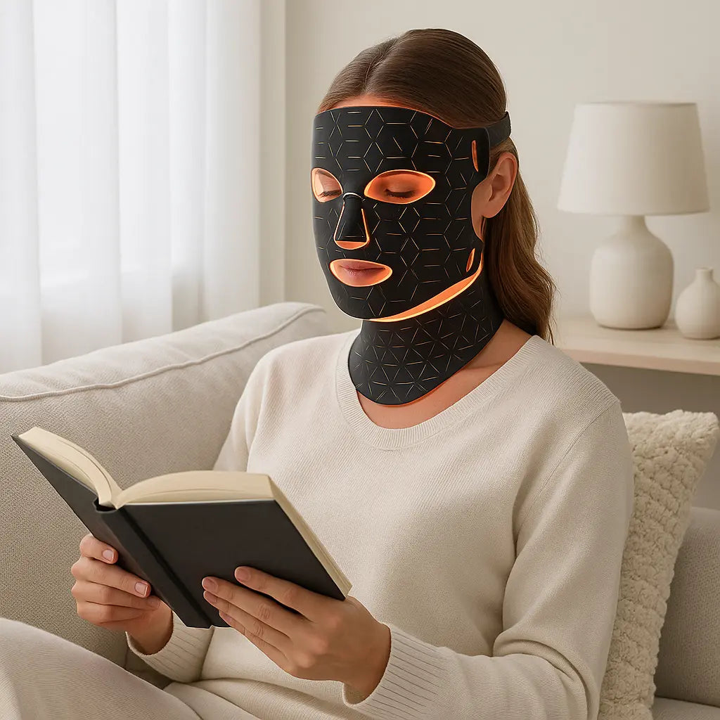 LED Light Face And Neck Mask