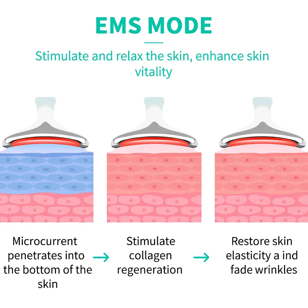 Neck Lifting And LED Light Therapy Beauty Device
