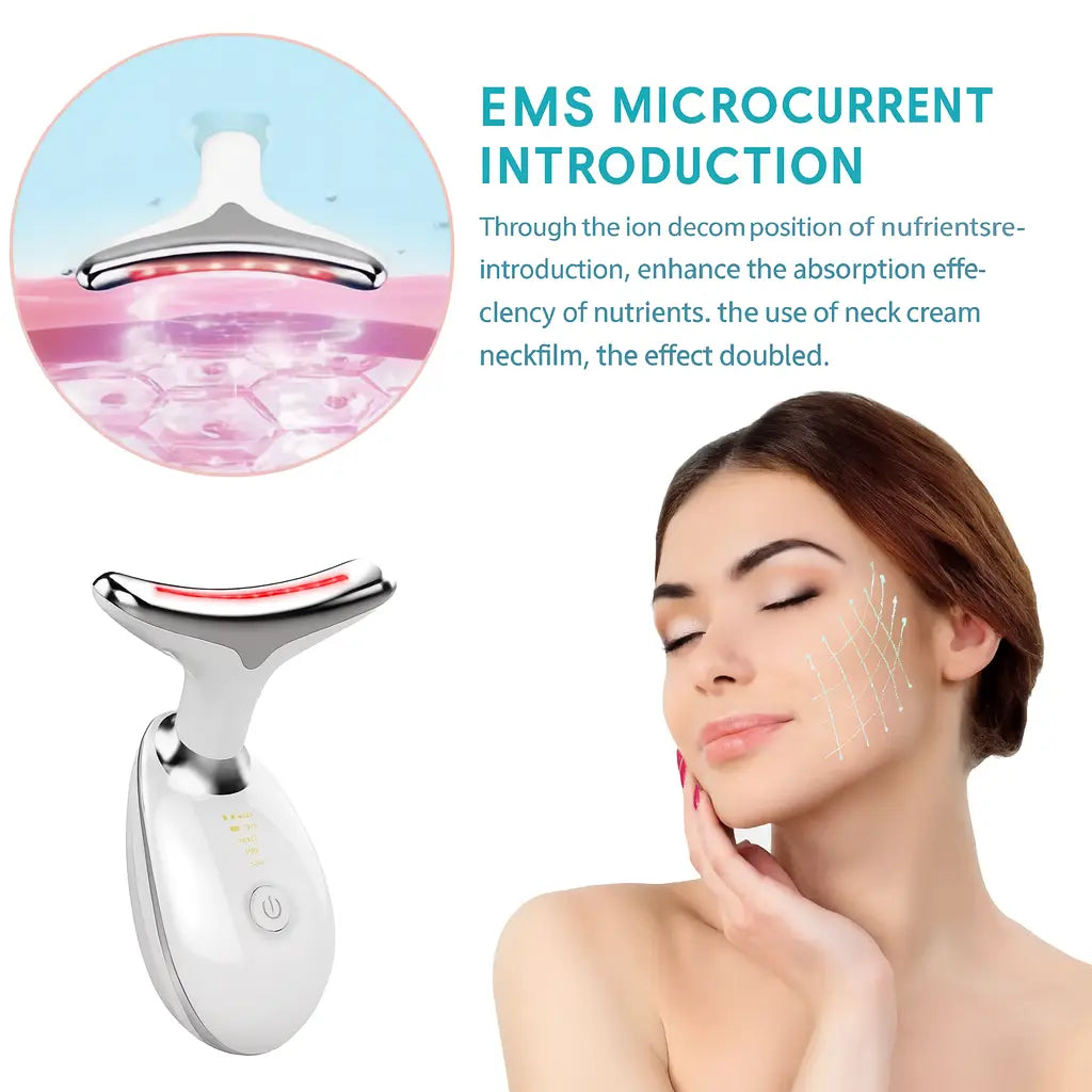 Neck Lifting And LED Light Therapy Beauty Device