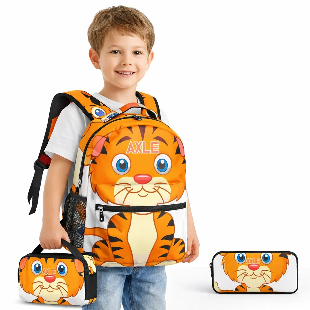 Personalized Backpack - Three Piece Set Combination