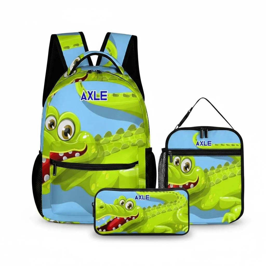 Personalized Backpack - Three Piece Set Combination