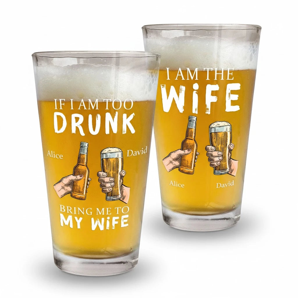 Personalized Beer Glass