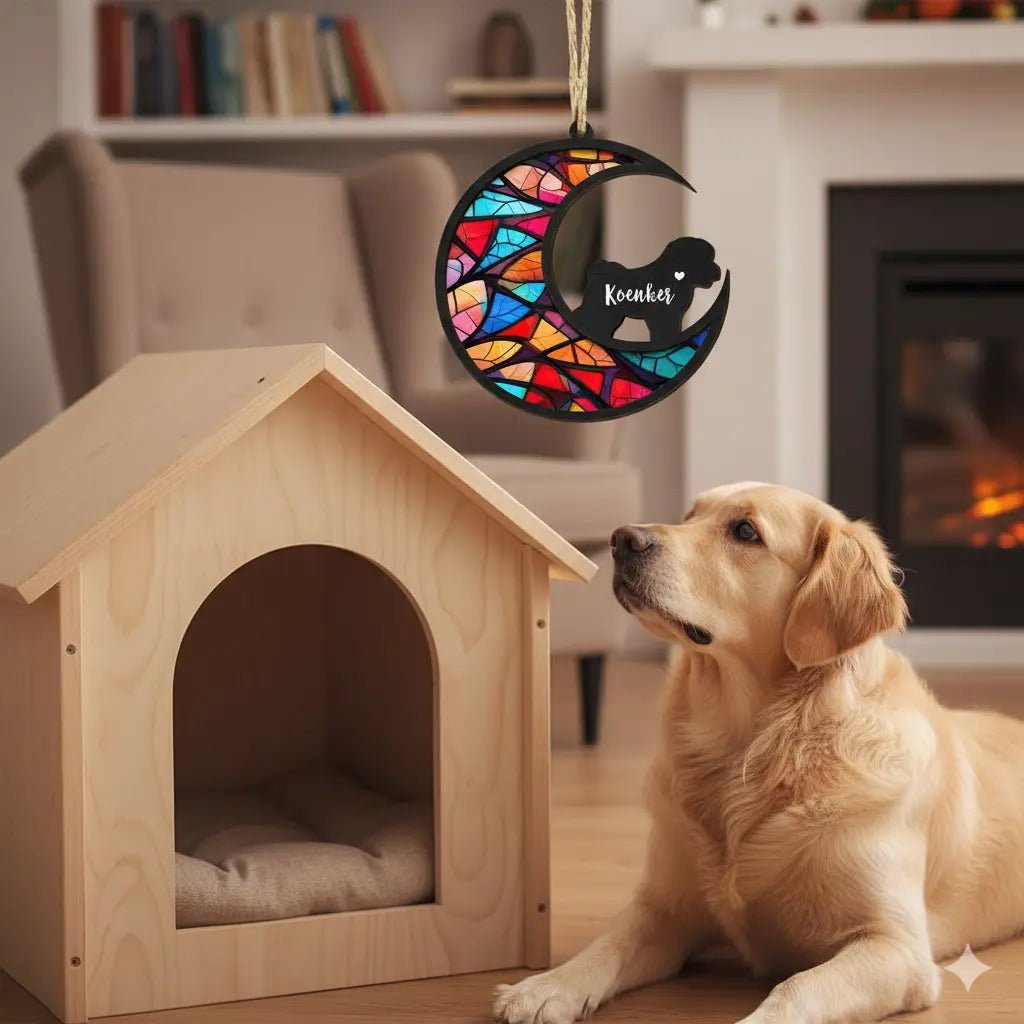 Personalized Dog Memorial Suncatcher