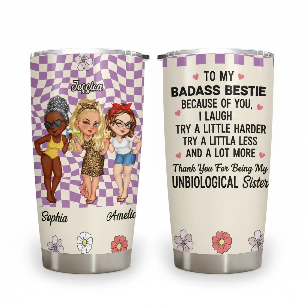 Personalized Friends Tumbler