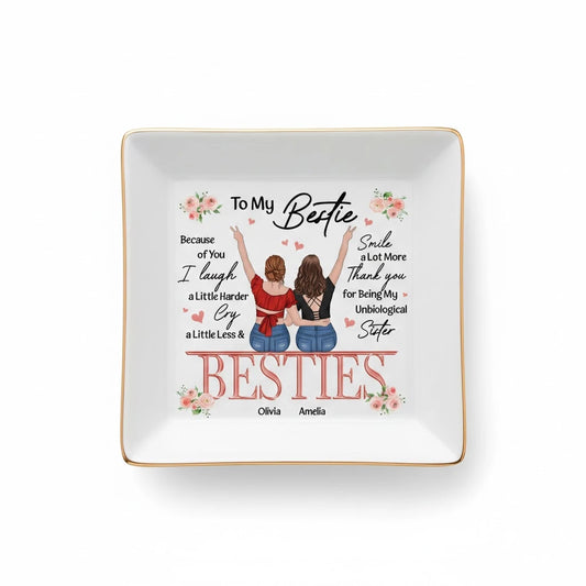 Personalized Friendship Jewelry Dish