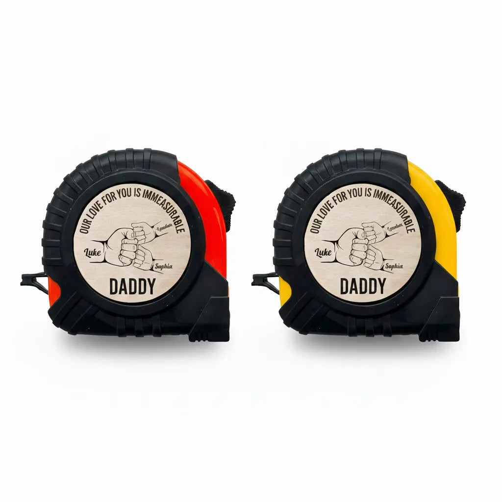 Our Love For You Is Immeasurable - Personalized Tape Measure