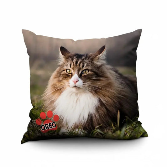 Pet Lovers - Pet's Face On A Pillow - Personalized Pillow