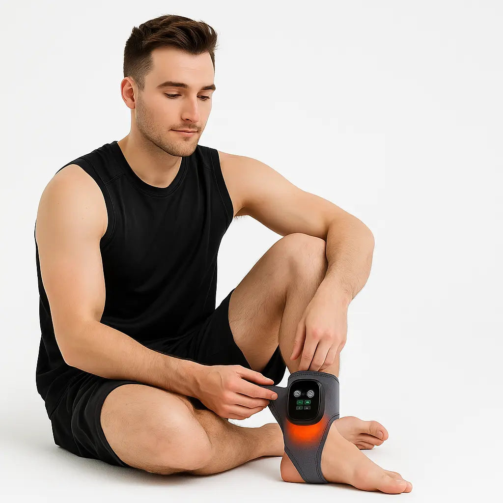 USB Heated Ankle And Foot Massager Hot Compress
