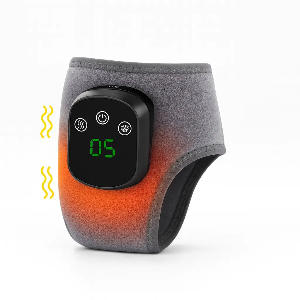 USB Heated Ankle And Foot Massager Hot Compress