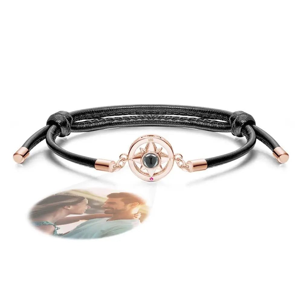 Bracelet Compass Simple Gifts for Men - Piryoung Shop
