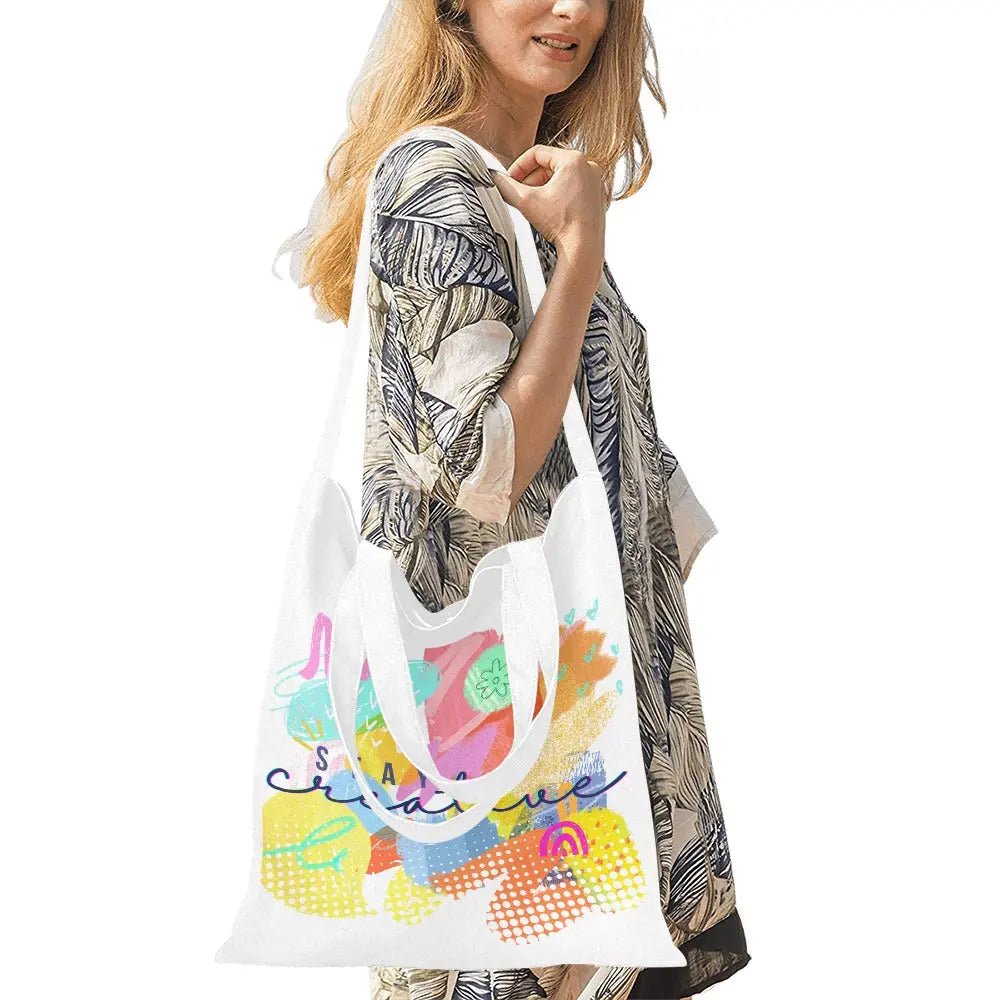 Canvas Tote Bag - Stay Creative - Piryoung Shop