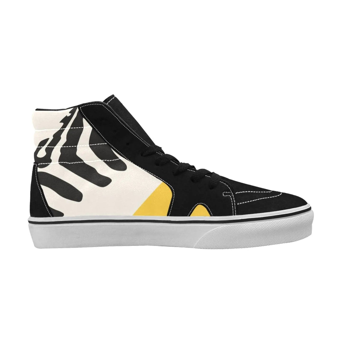 Customized Men's High Top Canvas Shoes with stylish printing Design - Piryoung Shop