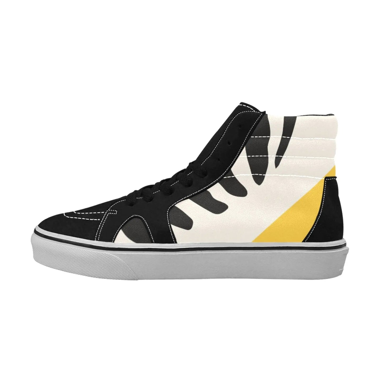 Customized Men's High Top Canvas Shoes with stylish printing Design - Piryoung Shop