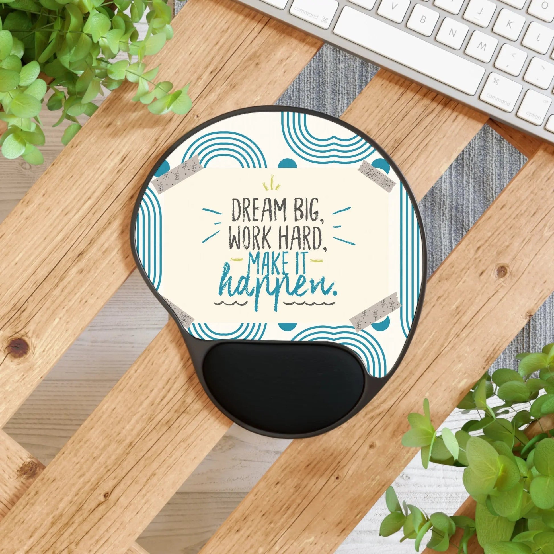 Ergonomics Customized Mouse Pad With Wrist Rest - Piryoung Shop