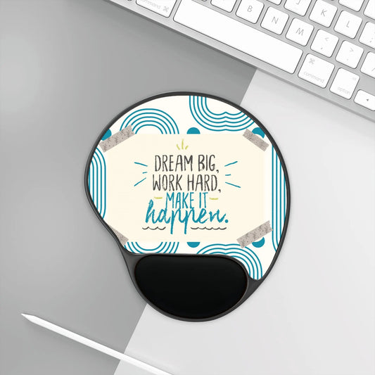 Ergonomics Customized Mouse Pad With Wrist Rest - Piryoung Shop