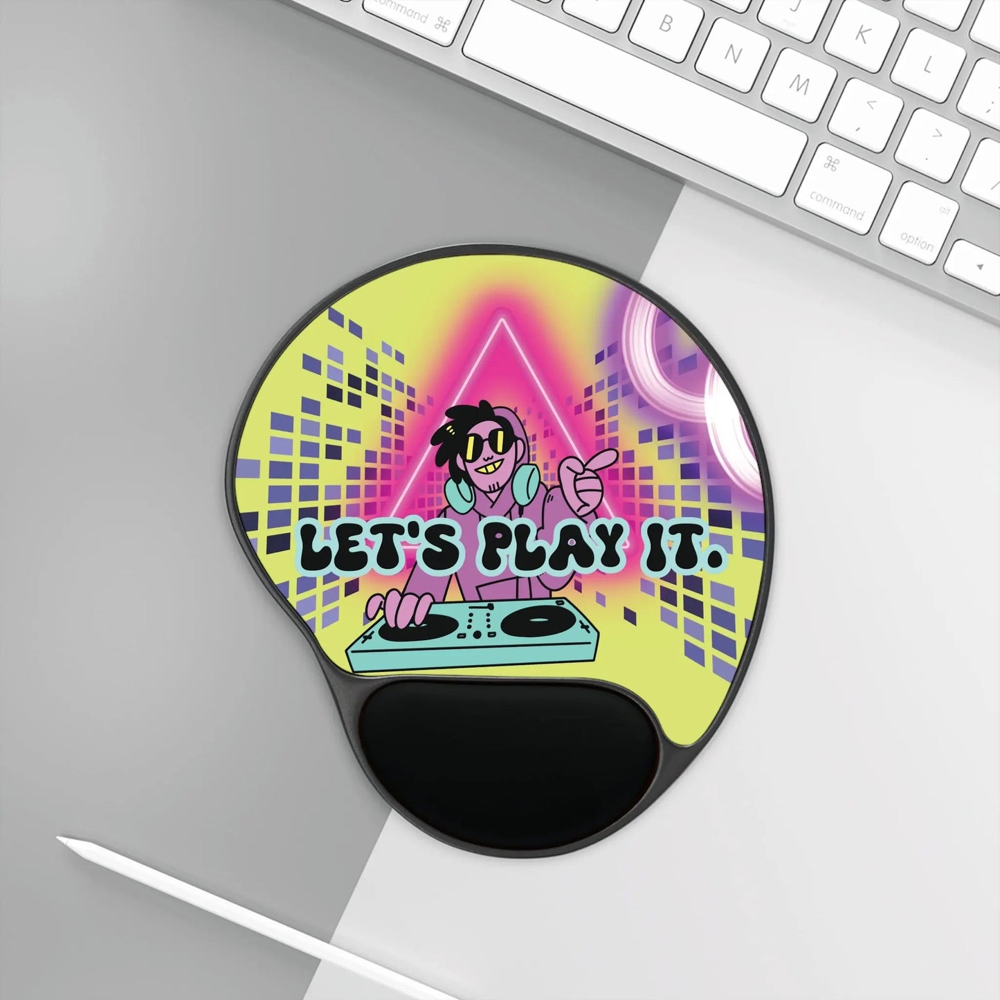 Ergonomics Customized Mouse Pad With Wrist Rest - Piryoung Shop