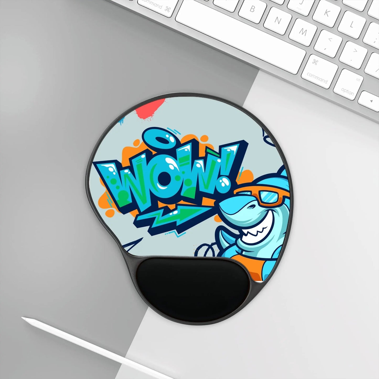 Ergonomics Customized Mouse Pad With Wrist Rest - Piryoung Shop