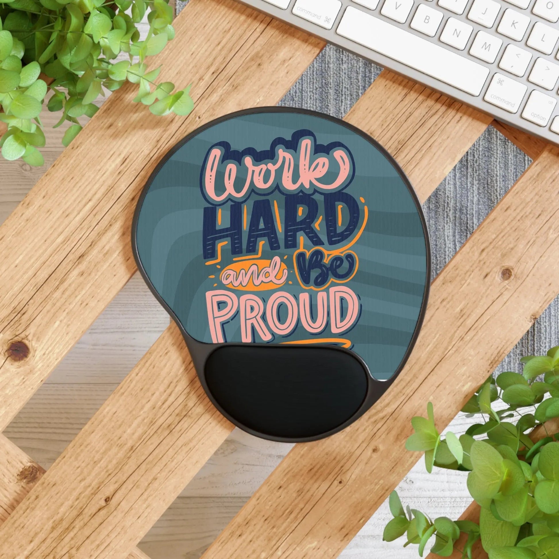 Ergonomics Customized Mouse Pad With Wrist Rest - Piryoung Shop