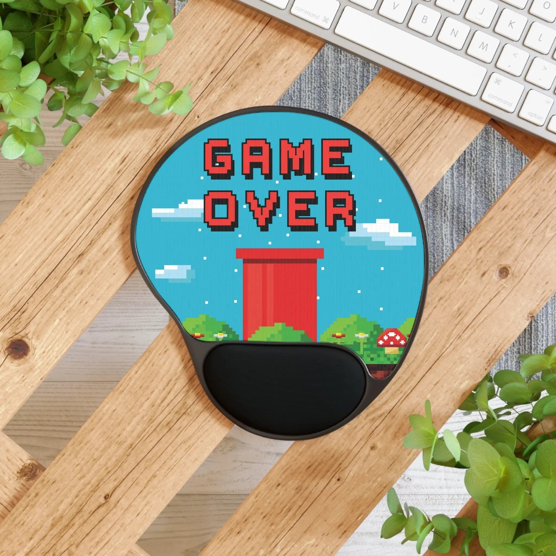 Ergonomics Customized Mouse Pad With Wrist Rest - Piryoung Shop