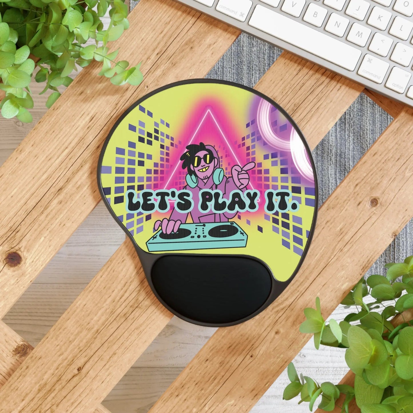 Ergonomics Customized Mouse Pad With Wrist Rest - Piryoung Shop