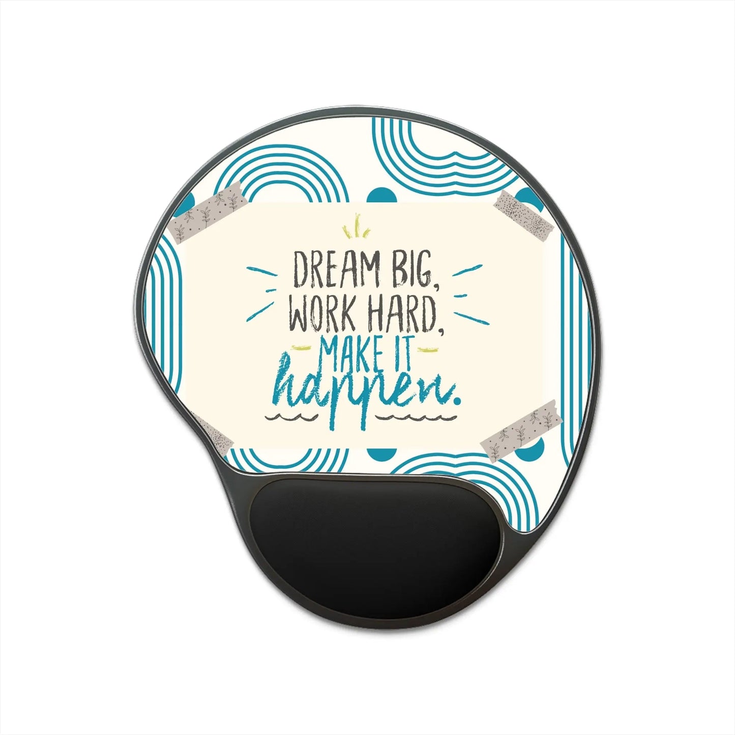 Ergonomics Customized Mouse Pad With Wrist Rest - Piryoung Shop