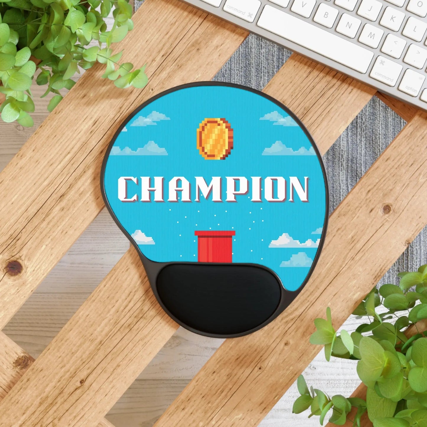 Ergonomics Customized Mouse Pad With Wrist Rest - Piryoung Shop