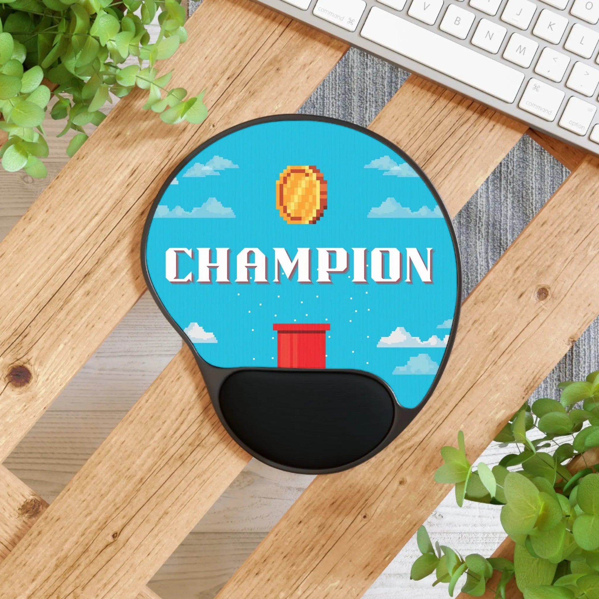 Ergonomics Customized Mouse Pad With Wrist Rest - Piryoung Shop