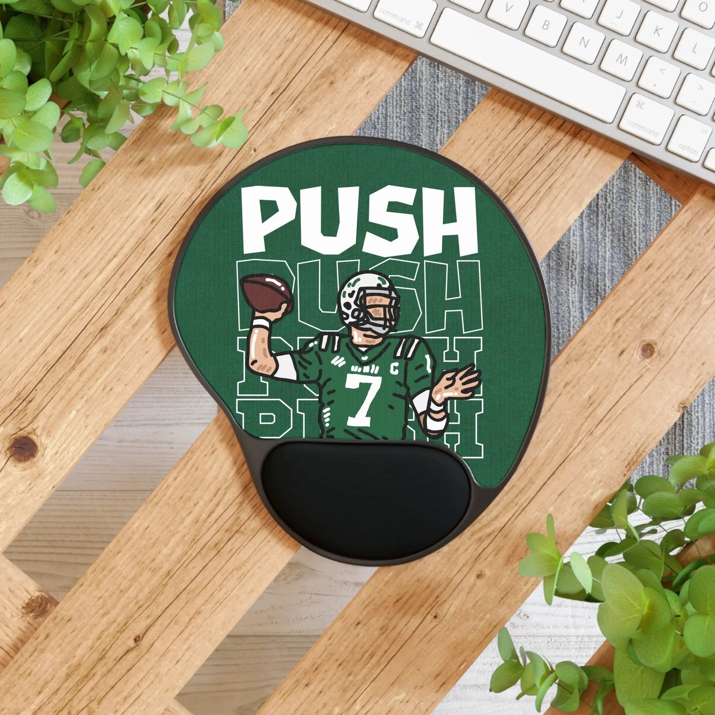 Ergonomics Customized Mouse Pad With Wrist Rest - Piryoung Shop