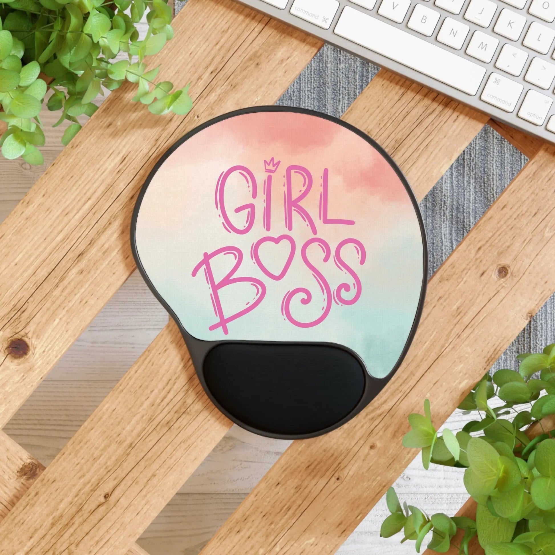 Ergonomics Customized Mouse Pad With Wrist Rest - Piryoung Shop