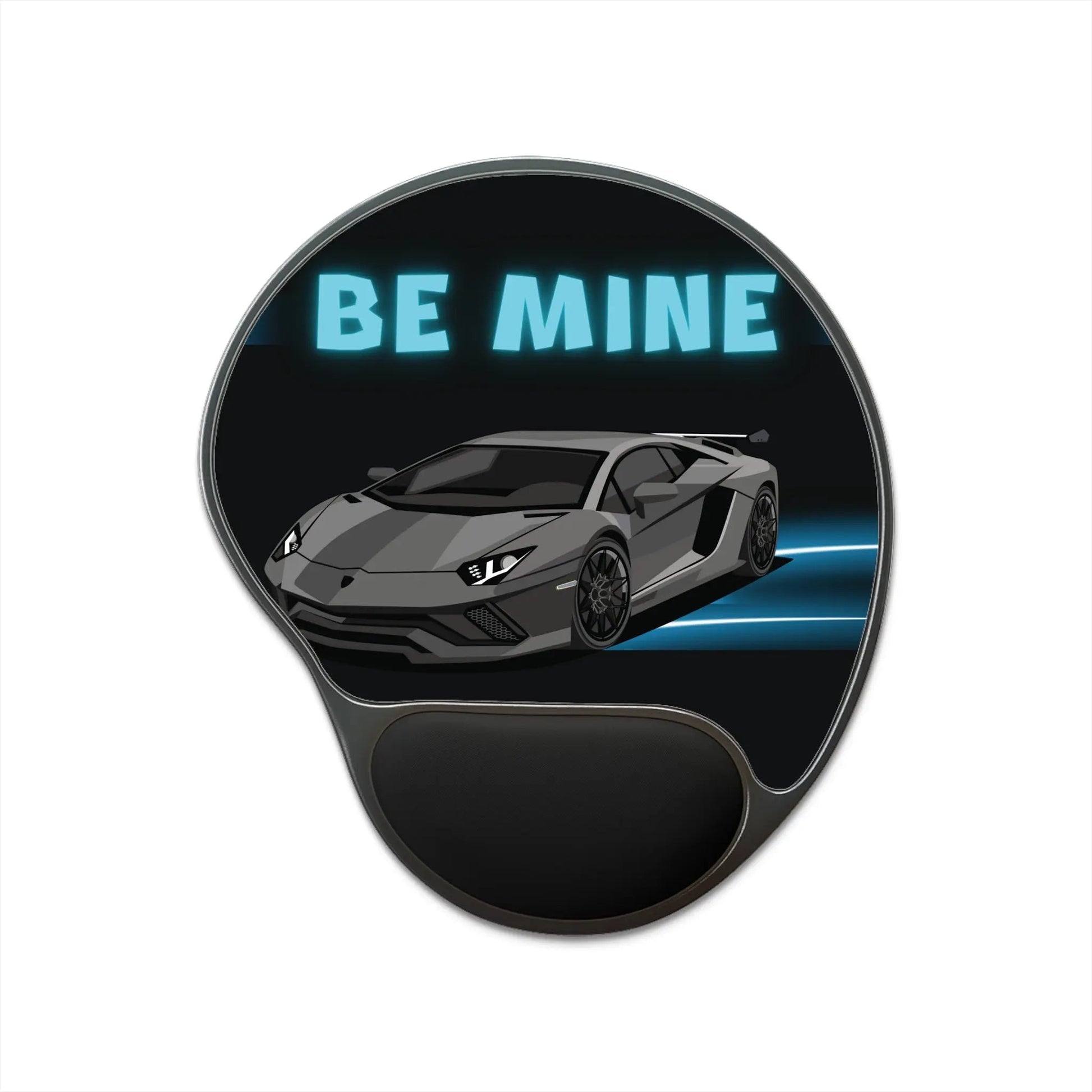 Ergonomics Customized Mouse Pad With Wrist Rest - Sports Car Design - Piryoung Shop