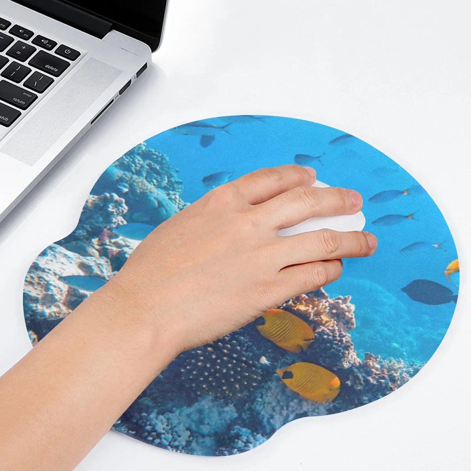 Ergonomics Mousepad with Wrist Rest - Natural Relaxing Scenery Design - Piryoung Shop
