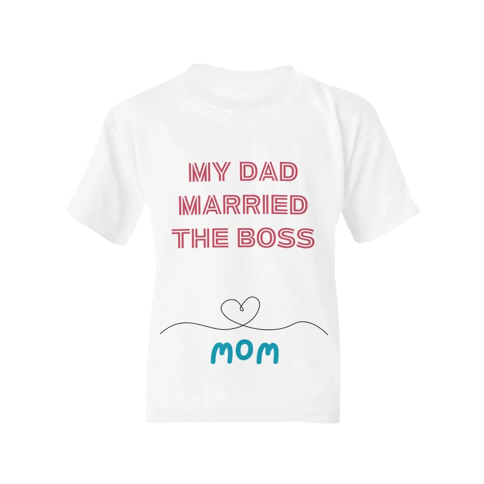 Kids T-shirt - My Dad Married the BOSS - Piryoung Shop
