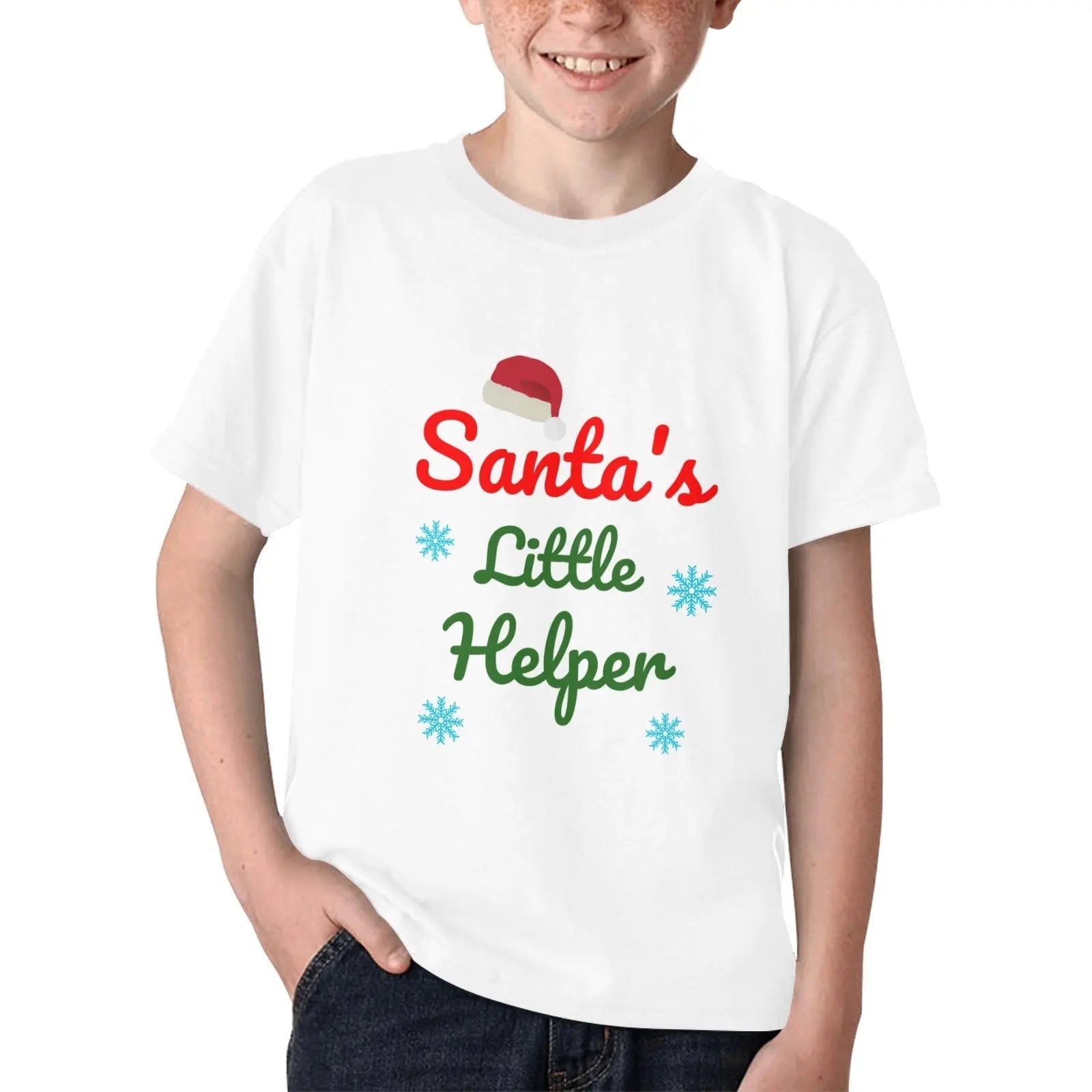 Kids T-shirt - Santa's Little Helper - Piryoung Shop