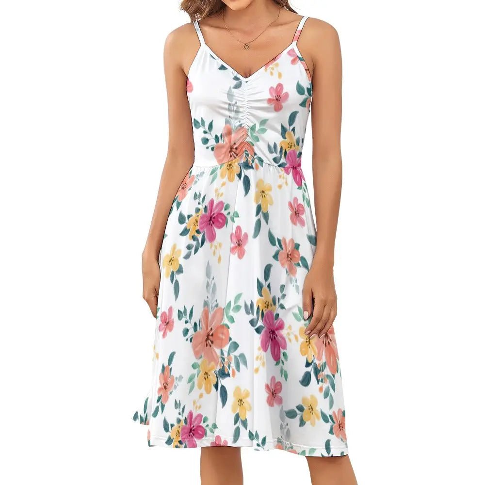 Long Suspender Dress - Piryoung Shop