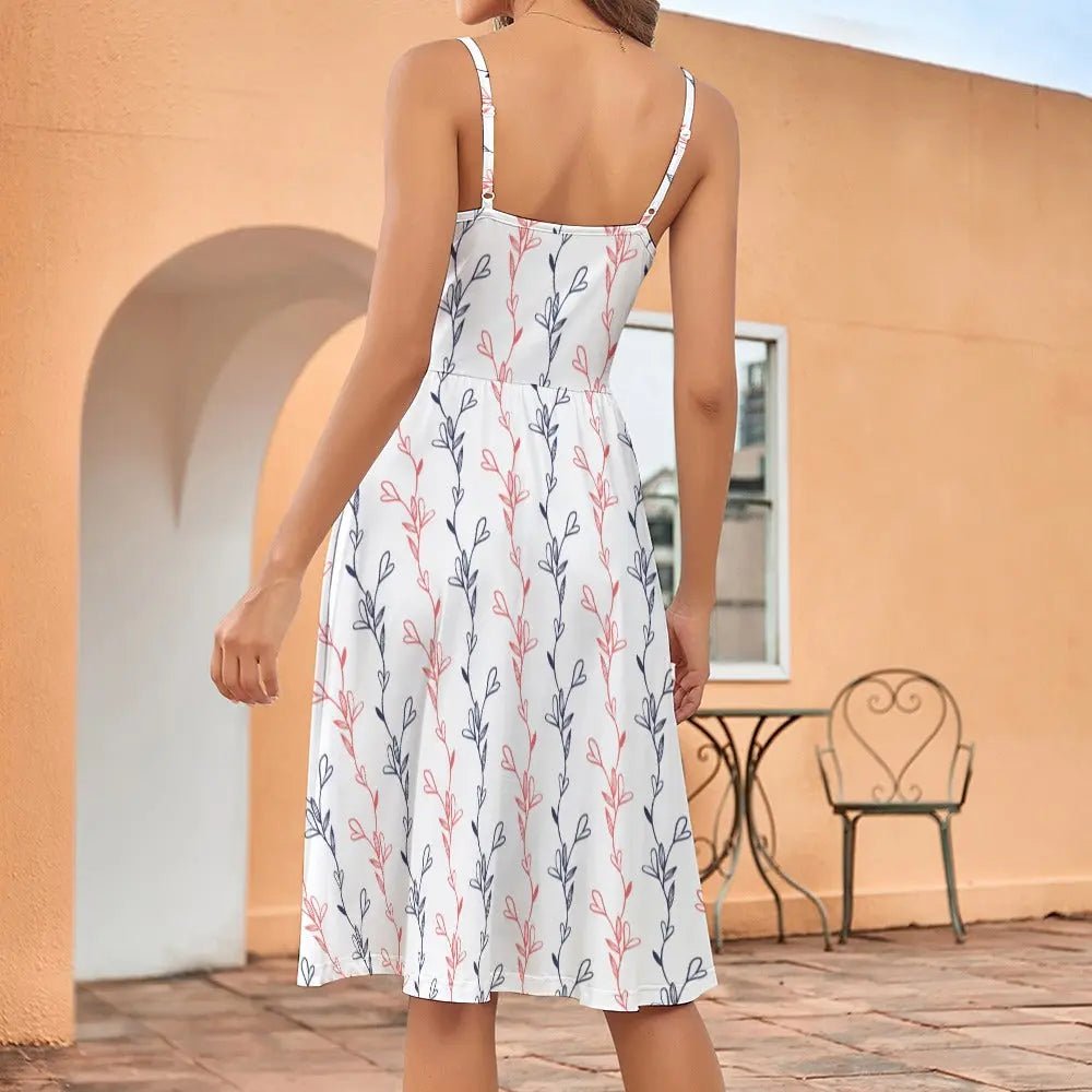 Long Suspender Dress - Piryoung Shop