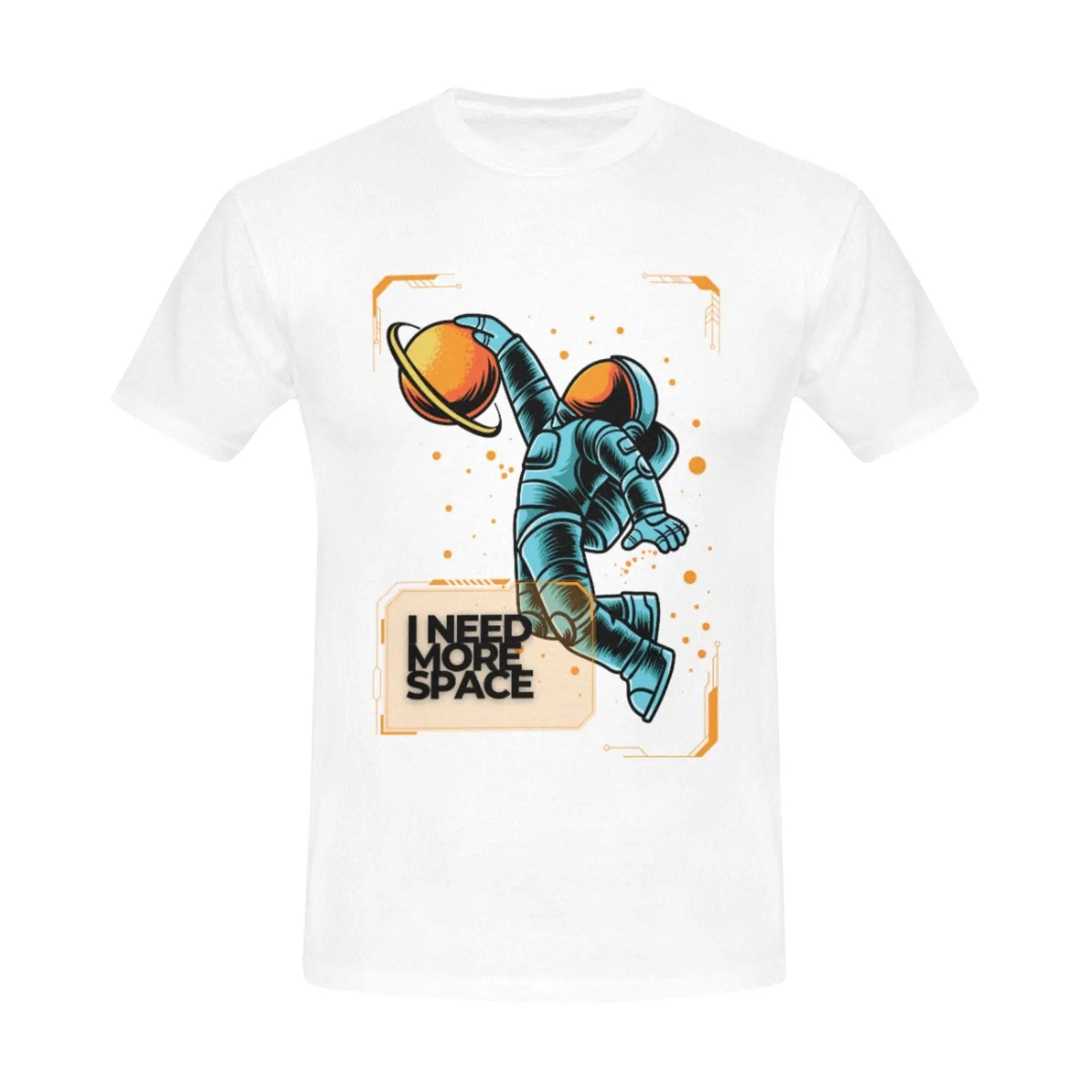 Men's Customized T-Shirt - I need Space - Piryoung Shop