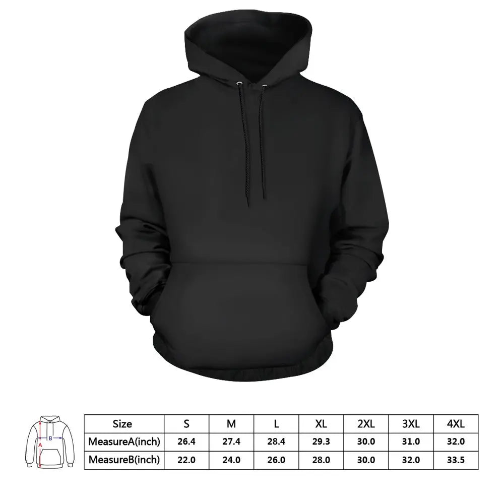 Men's Personalized Printed Classic Hoodie - Piryoung Shop