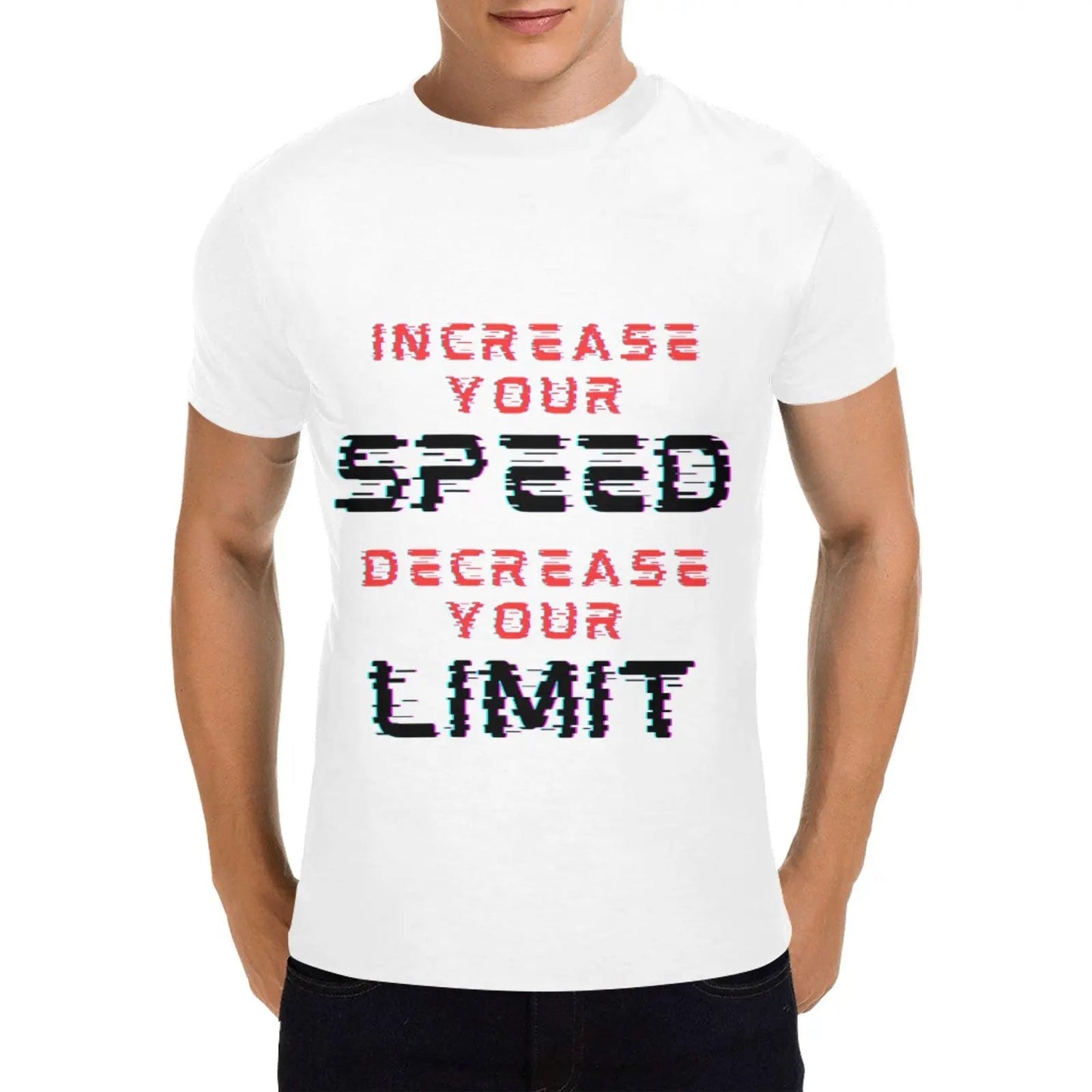 Men's T-shirt Gym Tee - Increase your Speed - Piryoung Shop
