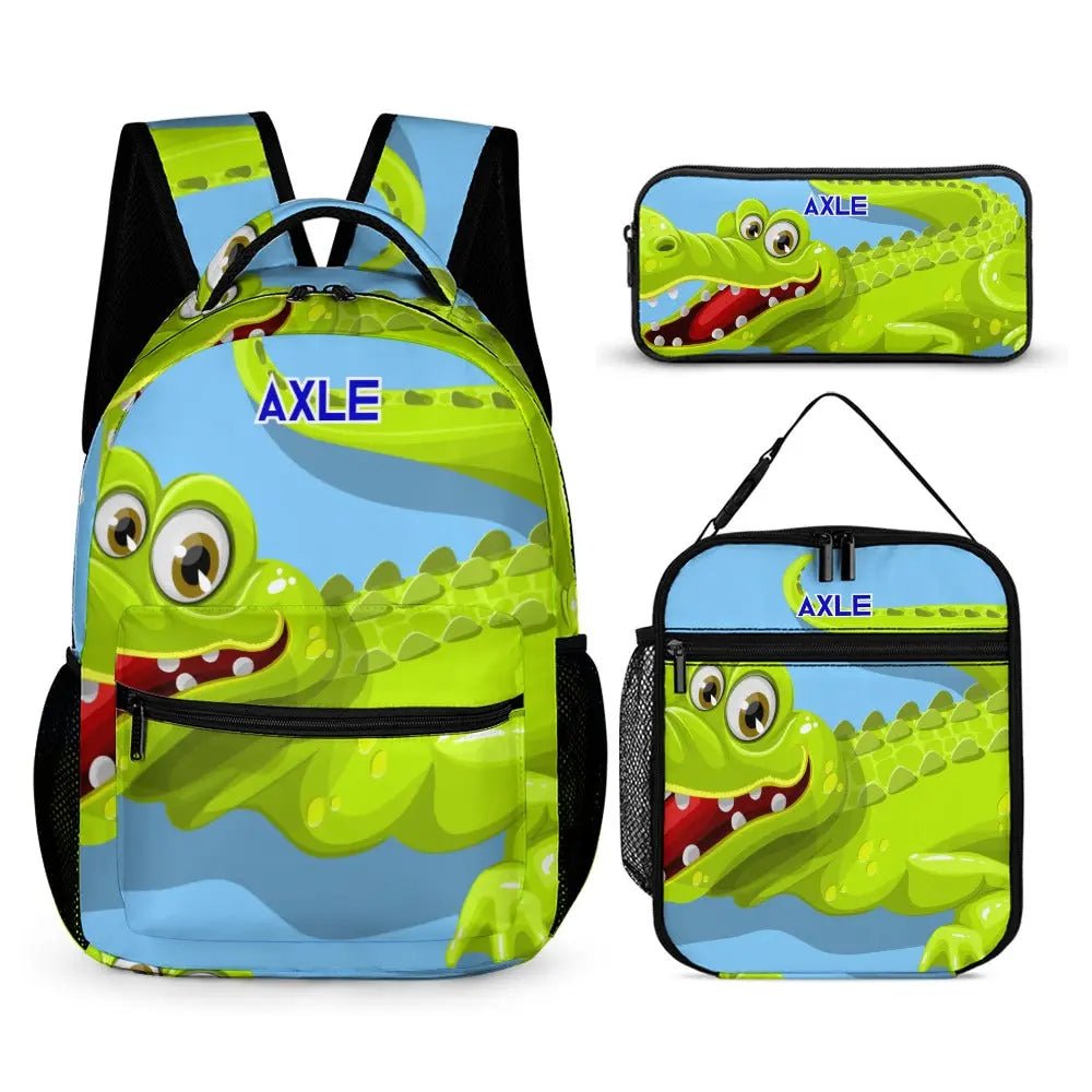 Personalized Backpack - Three Piece Set Combination - Piryoung Shop