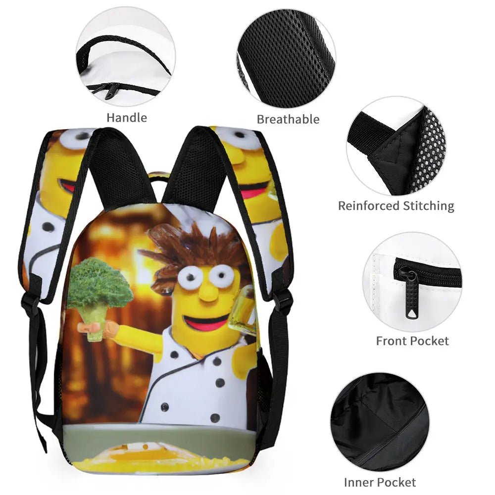 Personalized Backpack - Three Piece Set Combination - Piryoung Shop