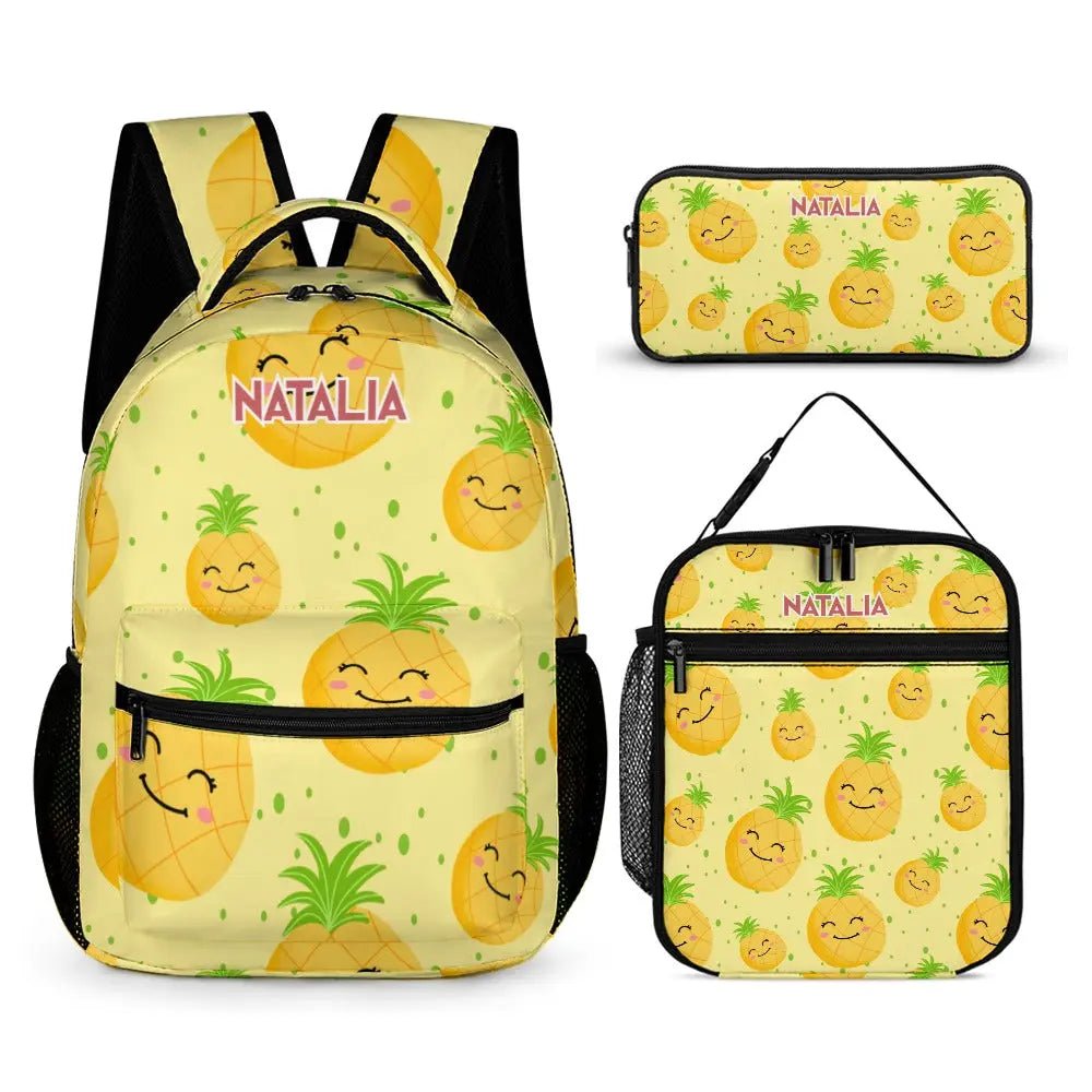 Personalized Backpack - Three Piece Set Combination - Piryoung Shop